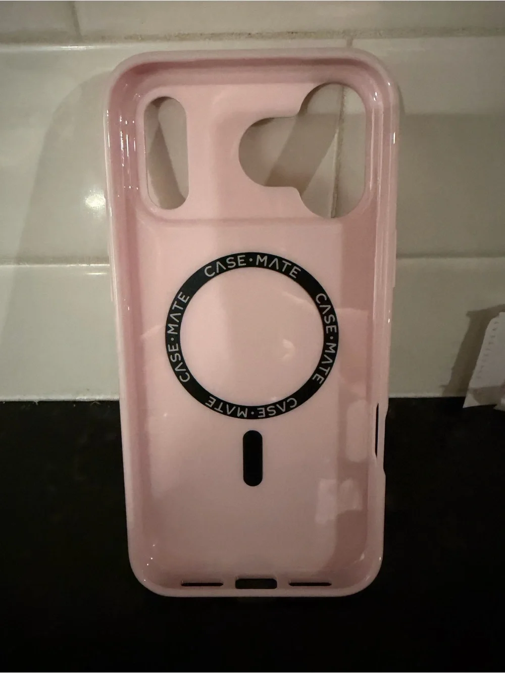 case-mate bubble gum pink sparkly- iphone 17promax